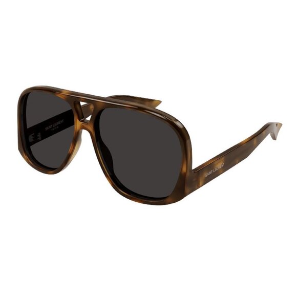 NEW SL652/F SOLACE 002 SAINT LAURENT SUNGLASSES WOMEN AVIATOR HAVANA EYE… - Picture 2 of 4